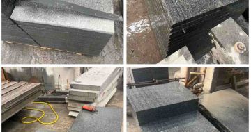 滨州 芝麻黑地铺石材