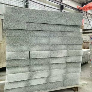 滨州 芝麻白10公分300*600广场地铺，A料定制，尺寸标准，厚薄均匀