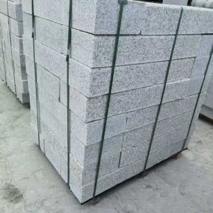 滨州 芙蓉白火烧两面路沿石