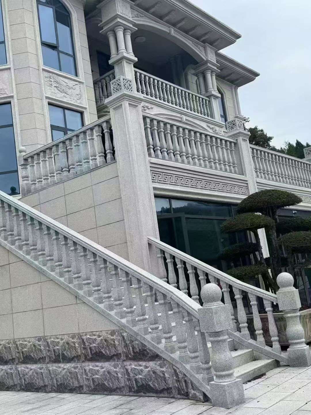 滨州 芝麻白别墅，栏杆