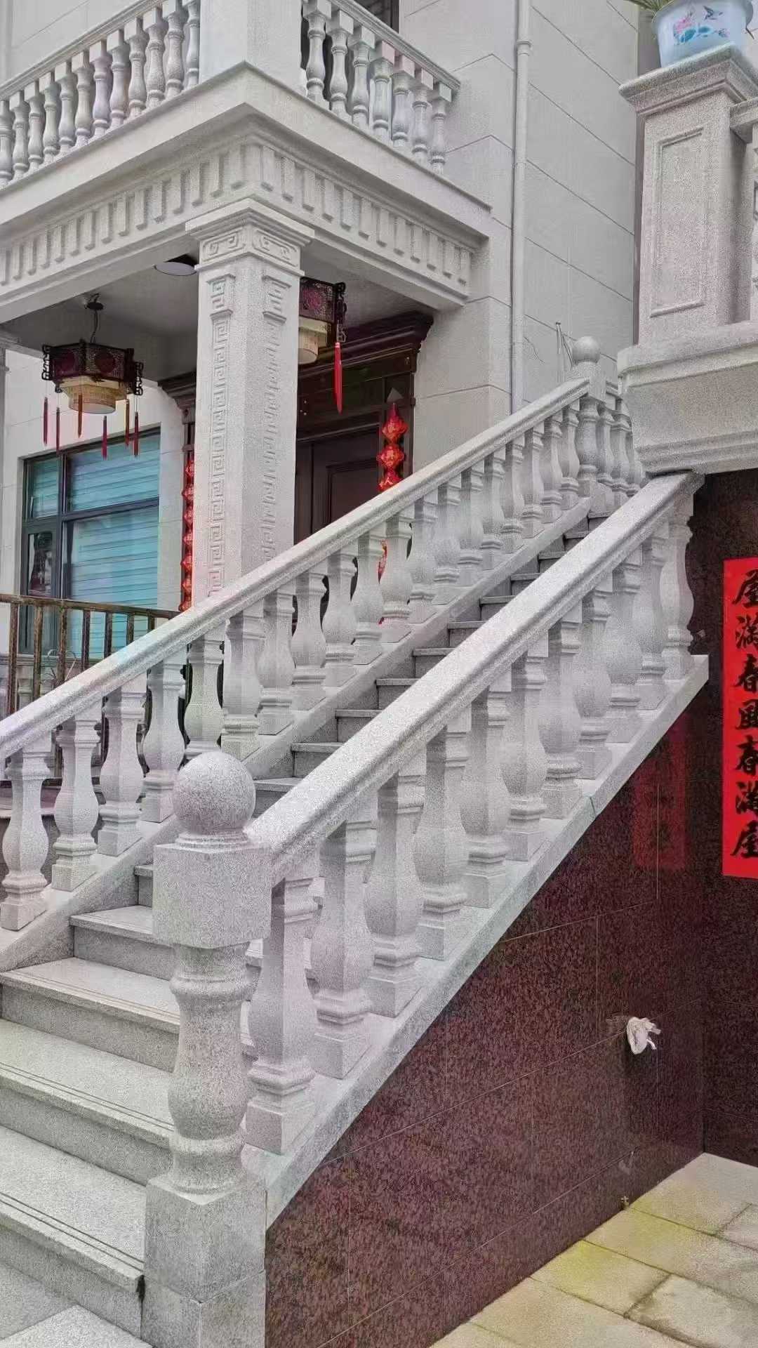 滨州 天然石材 阳台庭院护栏、栏杆