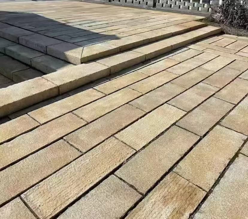 滨州仿古石铺装效果