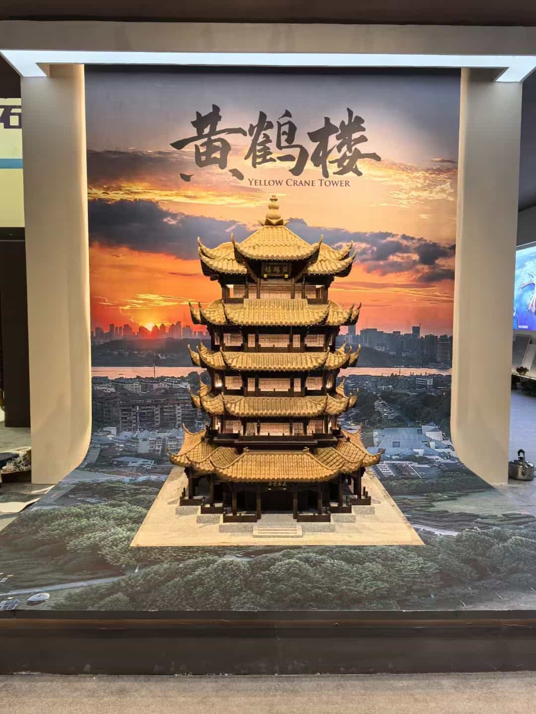滨州仿古石文创作品-黄鹤楼