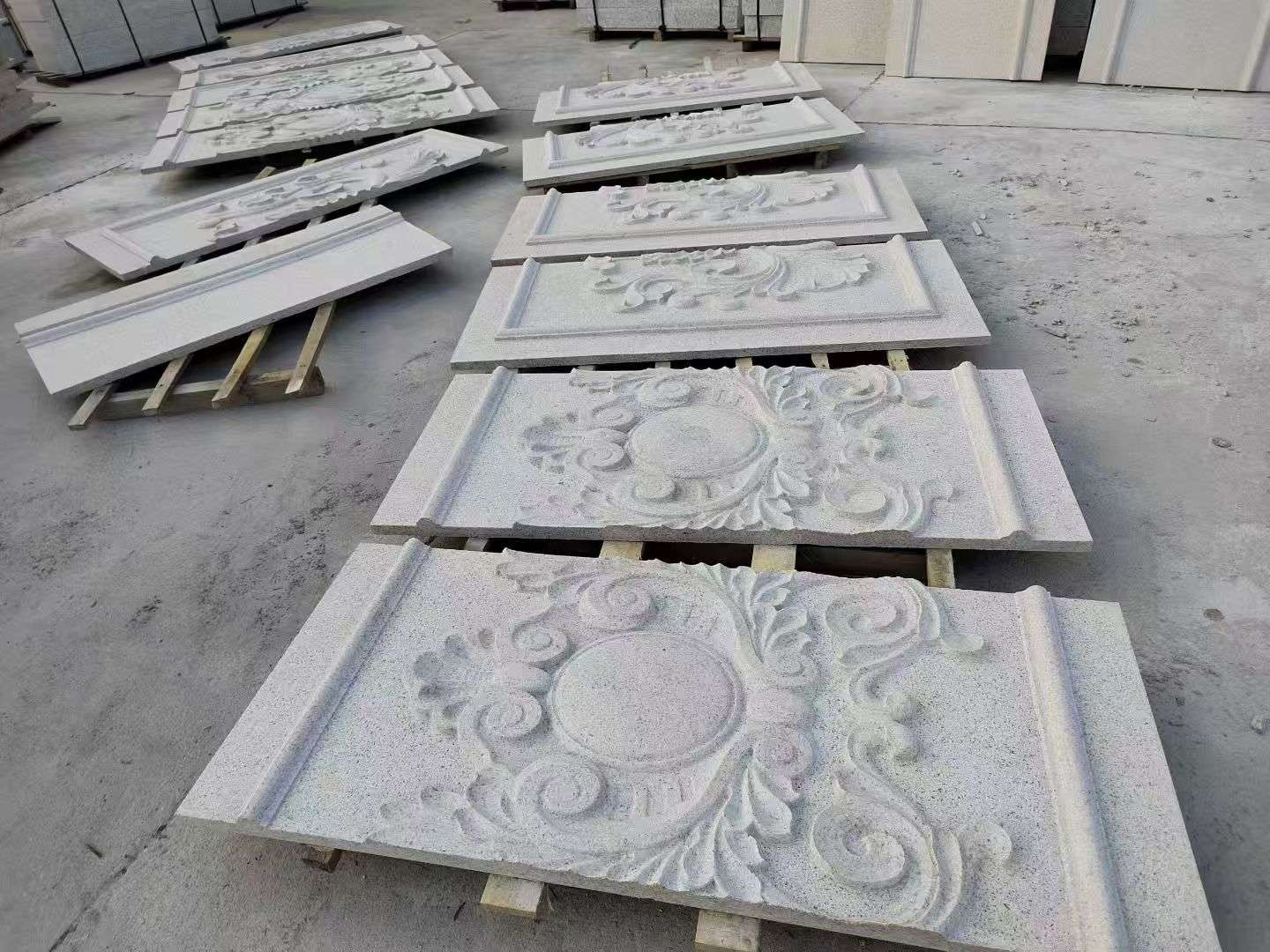 滨州 芝麻白干挂雕花板