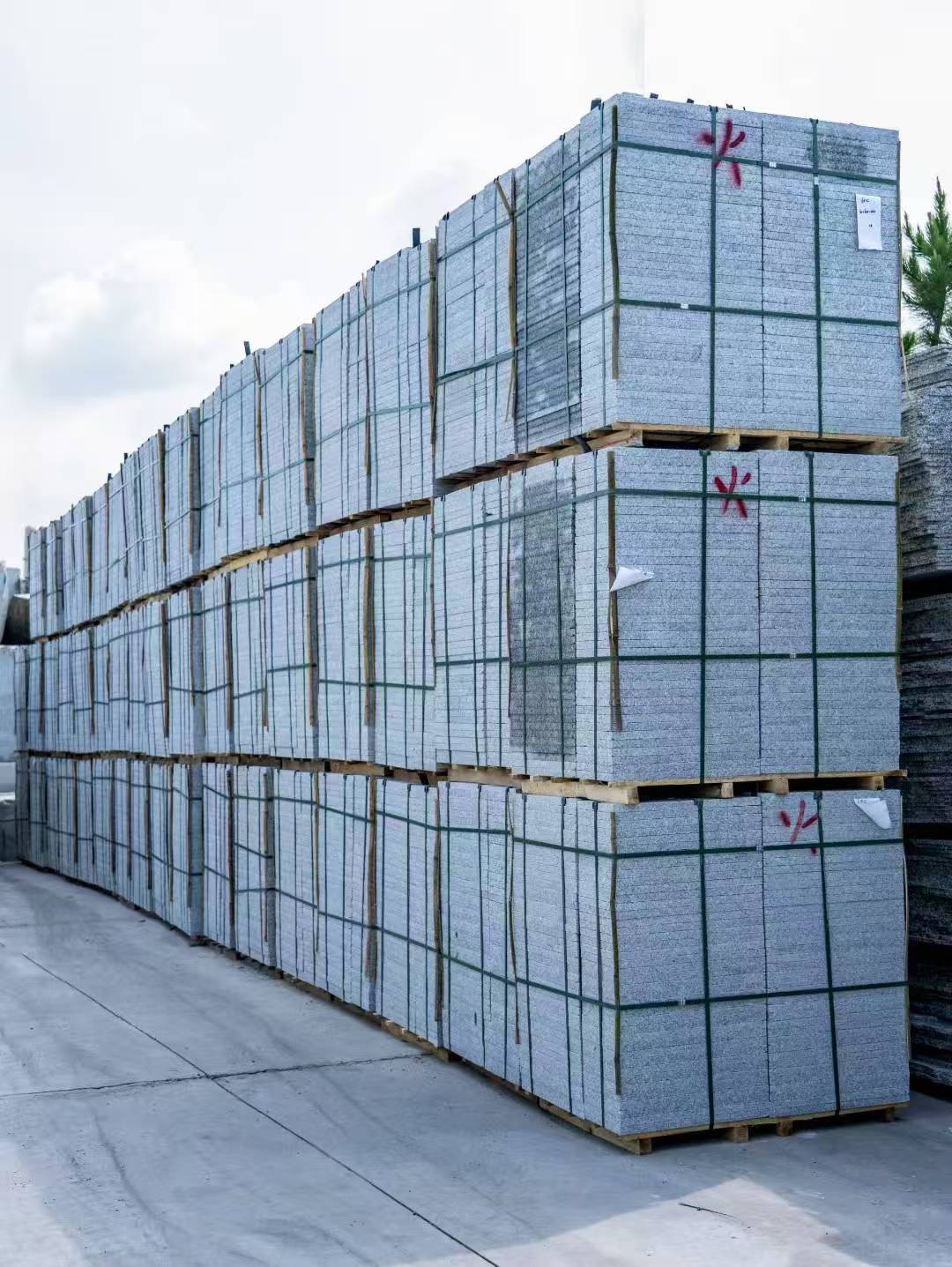 滨州 芙蓉白3公分火烧地铺成品300*600