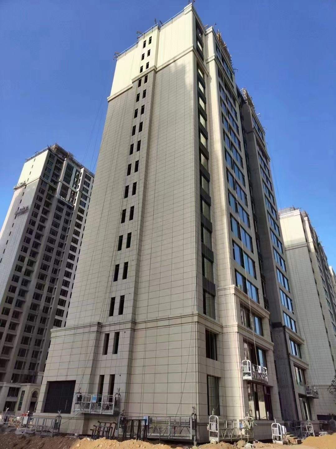 滨州黄金麻高端小区，外墙干挂