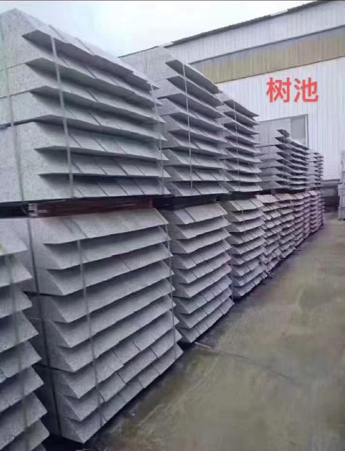 滨州 芝麻灰切头树池