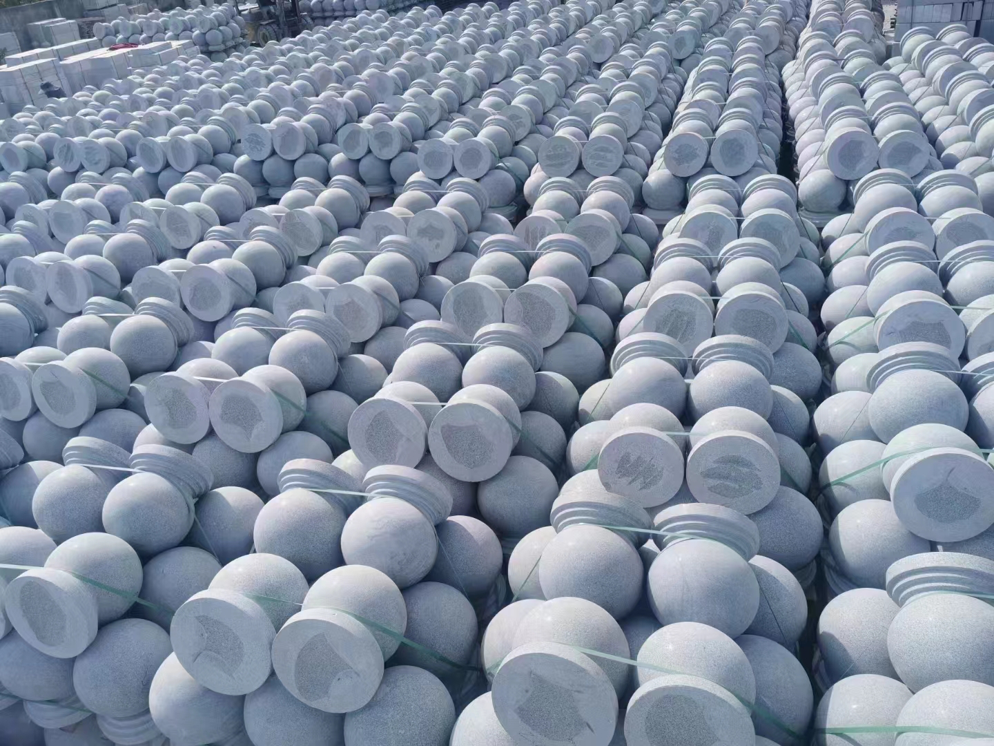 滨州芝麻白挡车球